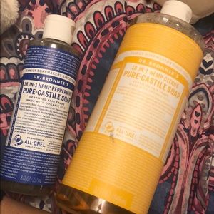 Dr. bronners castile soaps